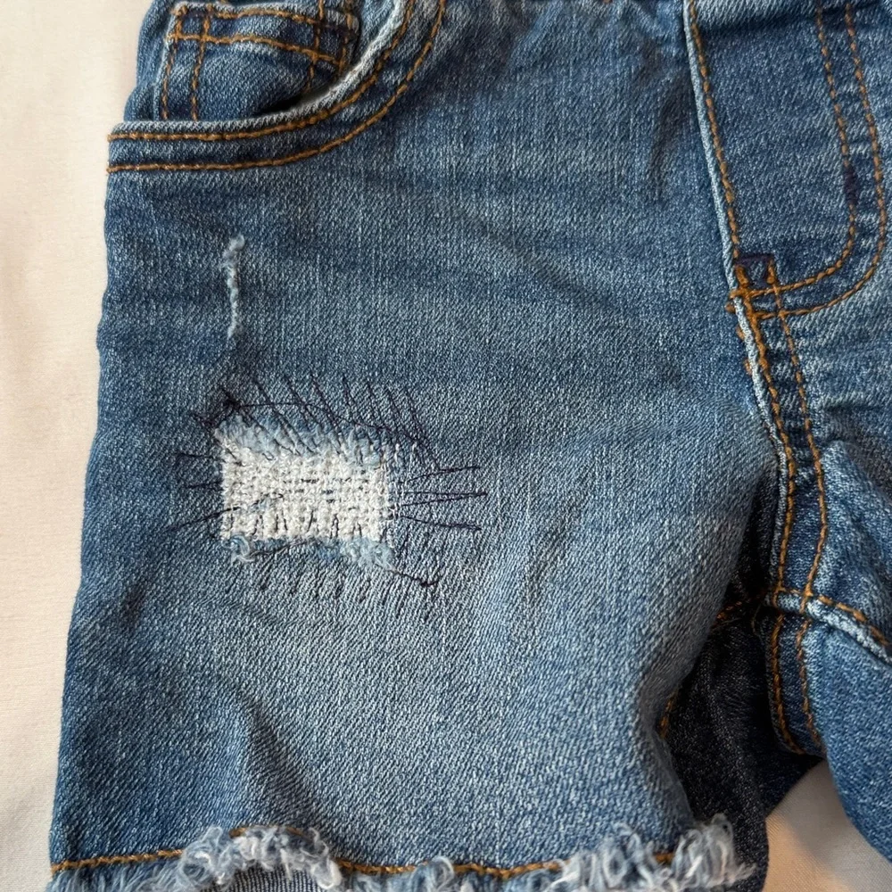 OshKosh B'gosh Distressed Blue Denim Shorts